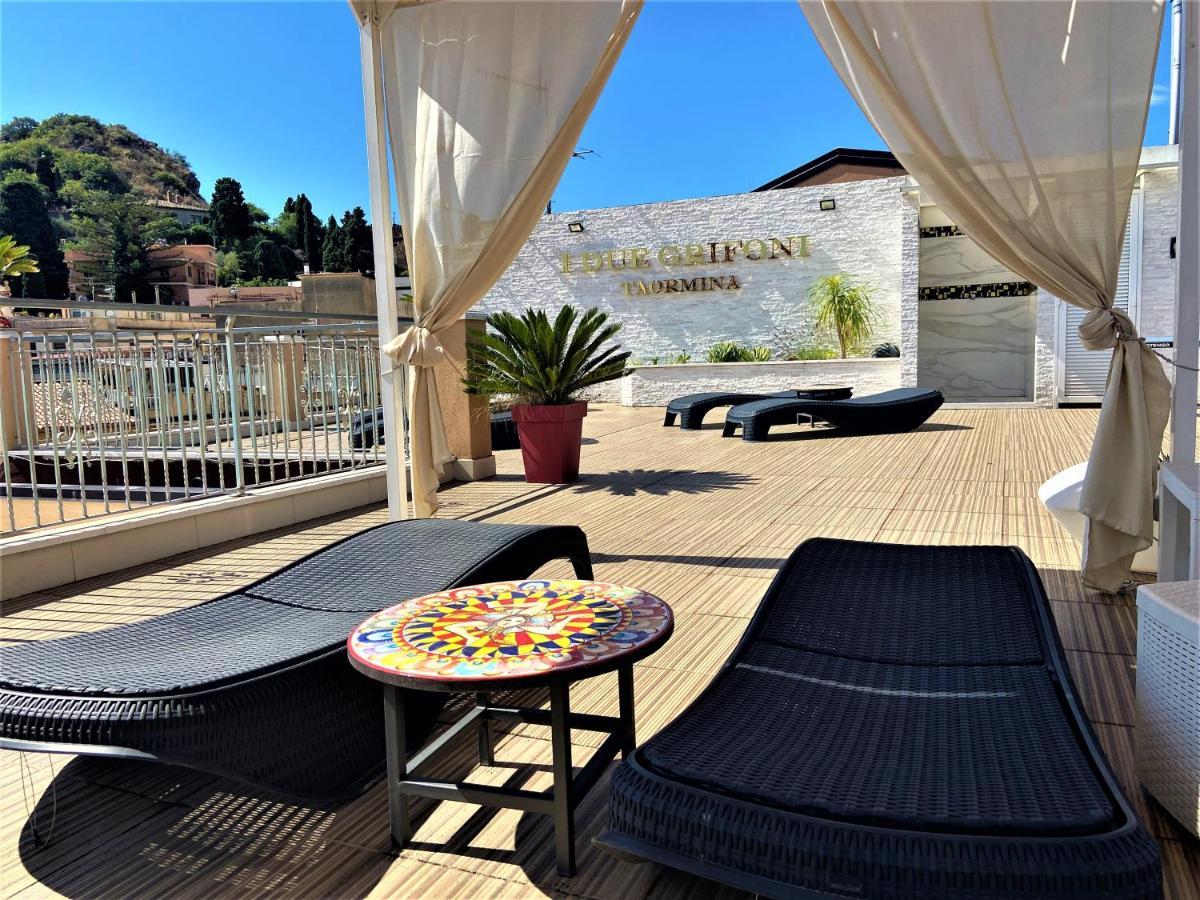 I Due Grifoni Studio Flat Taormina Eksteriør bilde