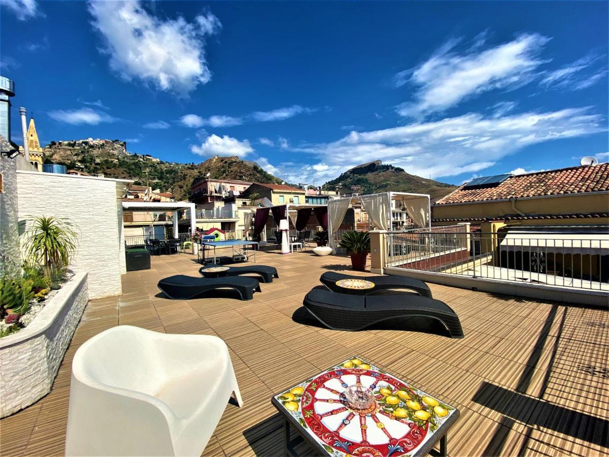 I Due Grifoni Studio Flat Taormina Eksteriør bilde
